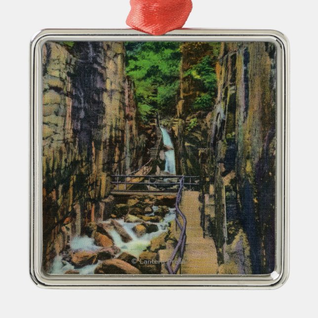 Adorno Metálico Parque de estado de la muesca de Franconia (Frente)