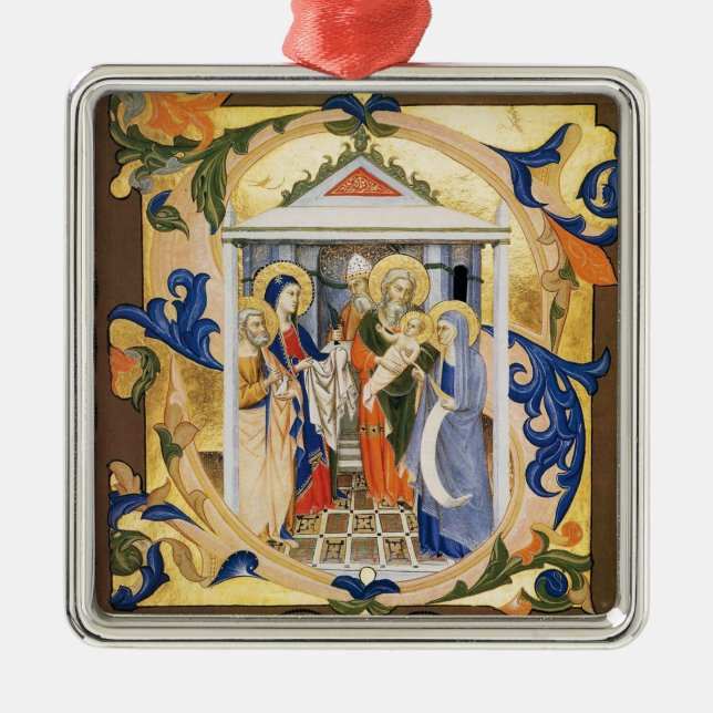 ADORNO METÁLICO PARQUE DE NATIVIDAD ANTIGUA (Frente)