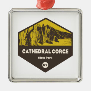 Adorno Metálico Parque estatal Catedral Gorge