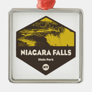 Adorno Metálico Parque Estatal de las Cataratas del Niágara Nueva