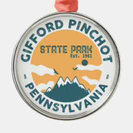 Adorno Metálico Parque Estatal Gifford Pinchot Pennsylvania - Vint