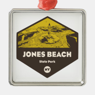 Adorno Metálico Parque Estatal Jones Beach Nueva York