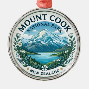 Adorno Metálico Parque Nacional Aoraki / Monte Cook Nueva Zelanda