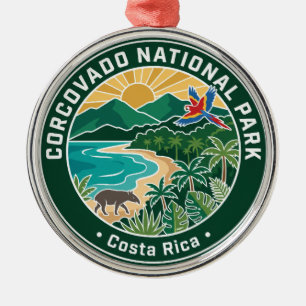 Adorno Metálico Parque Nacional Corcovado, Costa Rica