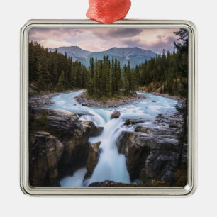 Adorno Metálico Parque nacional de jaspe de Sunwapta Falls el  