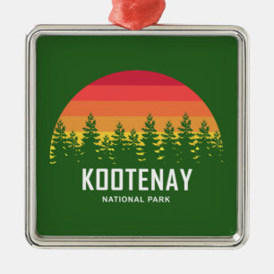 Adorno Metálico Parque nacional de Kootenay