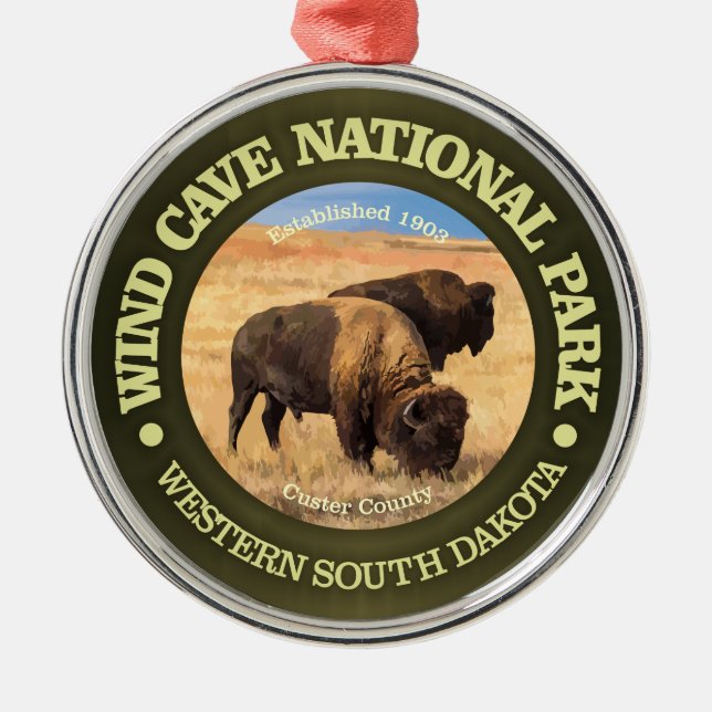 Adorno Metálico Parque nacional de la Cueva del Viento (Frente)