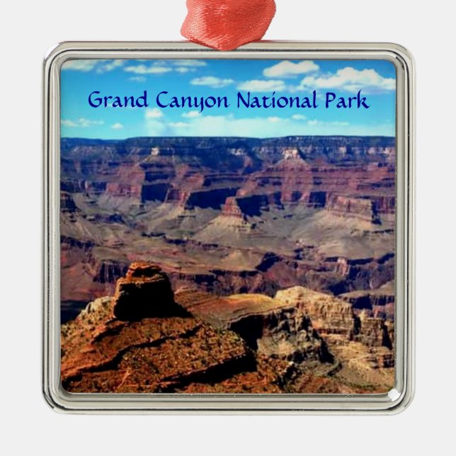 Adorno Metálico Parque nacional del Gran Cañón de Rim del Norte (Frente)