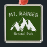 Adorno Metálico Parque nacional del Monte Rainier<br><div class="desc">A 4.400 metros sobre el nivel del mar,  el Monte Rainier es un ícono americano y el pico más glaciado en los Estados Unidos contiguos.</div>