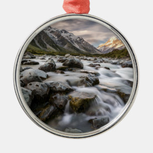 Adorno Metálico Parque nacional el Nueva Zelanda del cocinero de