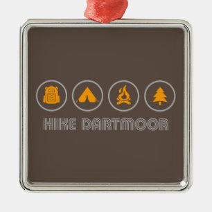 Adorno Metálico Parque nacional Hike Dartmoor