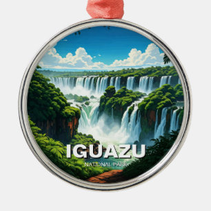 Adorno Metálico Parque Nacional Iguazú Argentina