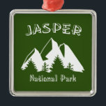 Adorno Metálico Parque nacional Jasper<br><div class="desc">El Parque Nacional Jasper en Alberta Canadá cubre una extensa región de rugosos senderos y terreno montañoso contrastados con frágiles ecosistemas protegidos así como el mundialmente reconocido Columbia Icefield.</div>
