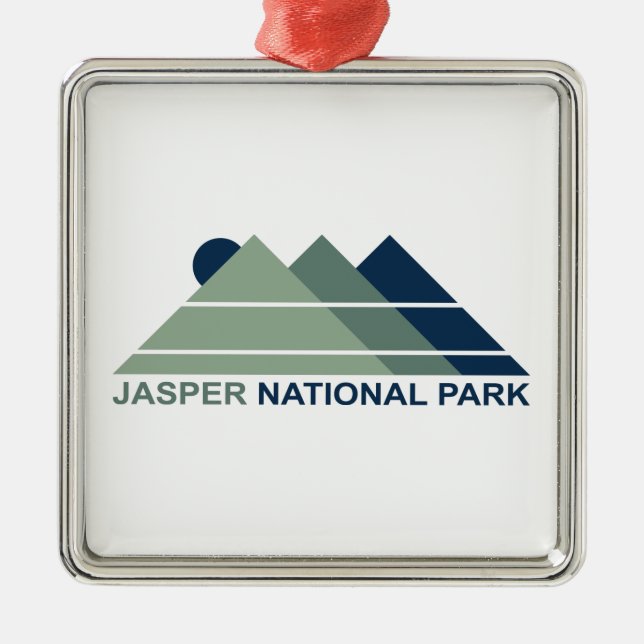 Adorno Metálico Parque nacional Jasper (Frente)
