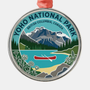 Adorno Metálico Parque Nacional Yoho Canadá