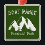Adorno Metálico Parque provincial de la cordillera de cabras<br><div class="desc">El Parque Provincial Goat Range es un parque provincial en la Columbia Británica,  Canadá,  a unos 80 km al norte de Kaslo,  en la orilla occidental del lago Kootenay,  en la región de Kootenays,  y contiene bosques de crecimiento antiguo,  extensos prados y lagos alpinos,  y numerosos ríos y arroyos.</div>
