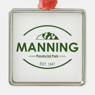 Adorno Metálico Parque provincial de Manning