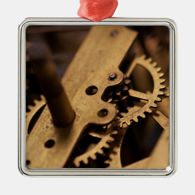 Adorno Metálico Partes internas de vigilancia de antigüedades (Frente)