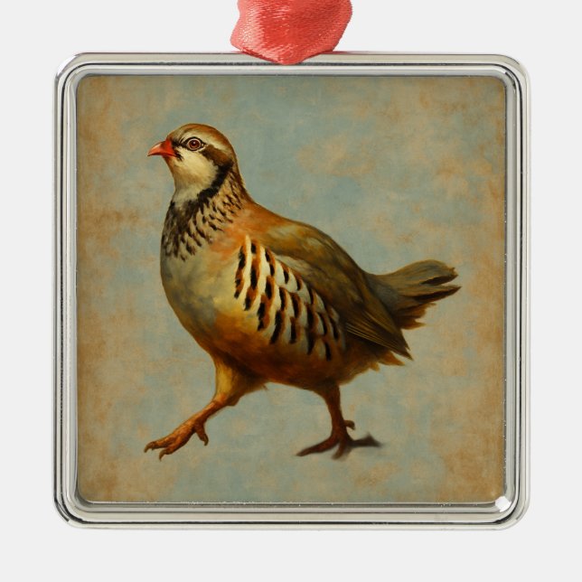 Adorno Metálico Partridge Christmas tree decoration (Frente)