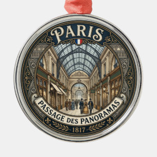 Adorno Metálico Pasaje de los Panoramas Francia
