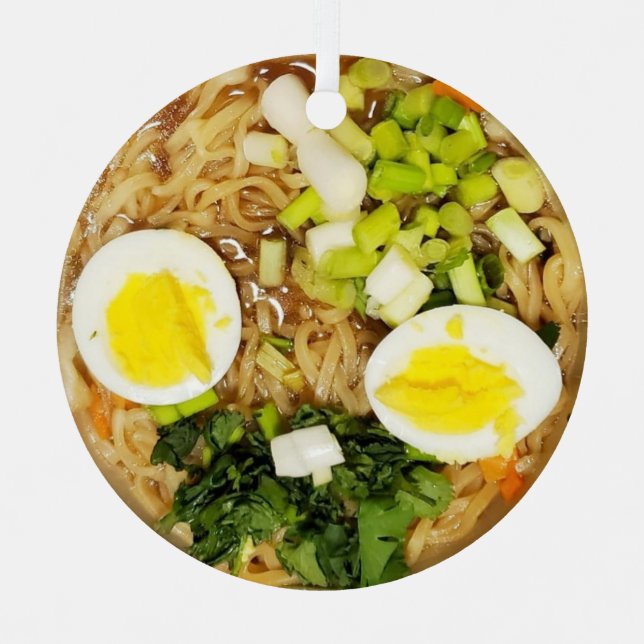 Adorno Metálico Pase una sopa graciosa para los Navidades de Soupe (Anverso)