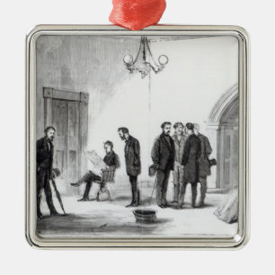 Adorno Metálico Pasillo de la Casa Blanca en Washington