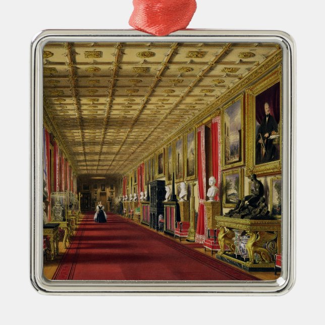 Adorno Metálico Pasillo del sur, castillo de Windsor, 1838 (Frente)