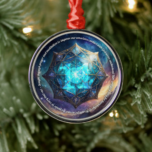 Adorno Metálico Paso 11 Lema Celestial de Recuperación AA