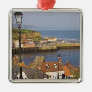 Adorno Metálico Pasos que conducen al puerto, Whitby, Norte