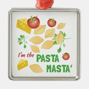 Adorno Metálico Pastas Masta