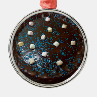 Adorno Metálico Pastel de chocolate