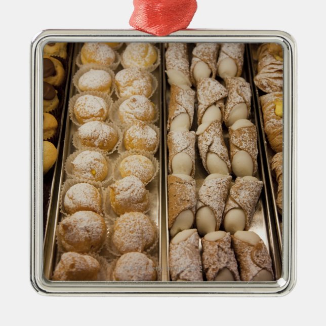 Adorno Metálico Pasteles italianos (Frente)