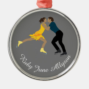 Adorno Metálico Patinaje artístico