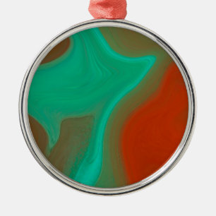 Adorno Metálico patrón abstracto