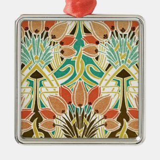 Adorno Metálico Patrón Art Nouveau #11