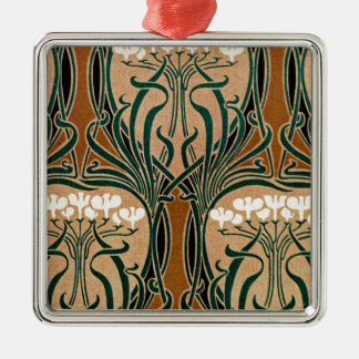 Adorno Metálico Patrón Art Nouveau n° 9