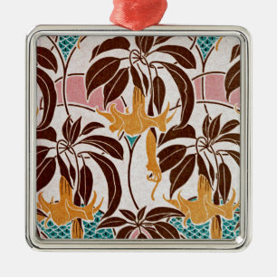 Adorno Metálico Patrón de Art Nouveau nº 5 en Emporio Moffa