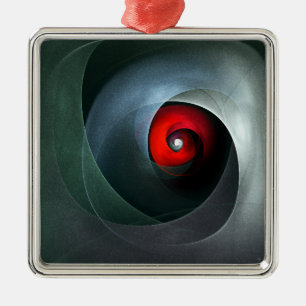 Adorno Metálico Patrón De Arte Resumen Artístico Moderno De Swirl