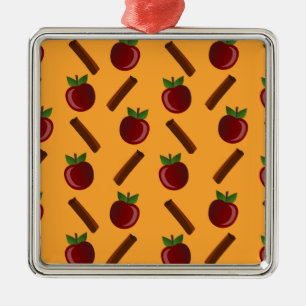 Adorno Metálico Patrón de canela de Apple