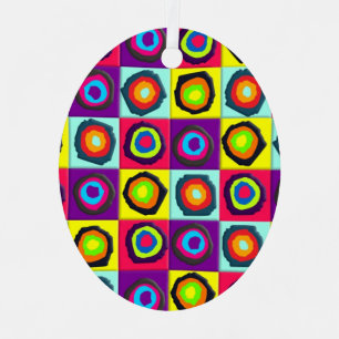 Adorno Metálico patrón de círculos