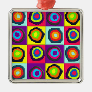 Adorno Metálico patrón de círculos