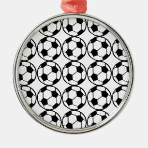 Adorno Metálico Patrón de fútbol