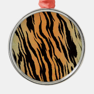 Adorno Metálico Patrón de tigre