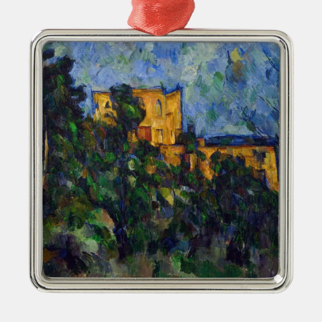 Adorno Metálico Paul Cezanne - Chateau Noir (Frente)