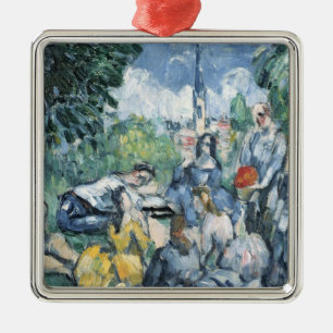 Adorno Metálico Paul Cezanne Dejeuner sur l'herbe, 1876-77
