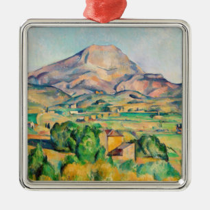 Adorno Metálico Paul Cezanne - Mont Sainte-Victoire