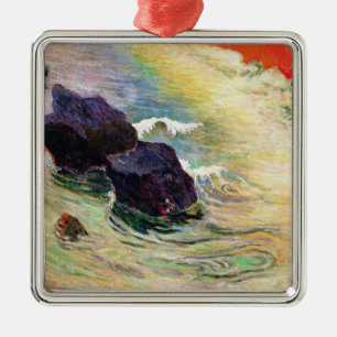 Adorno Metálico Paul Gauguin el   la onda