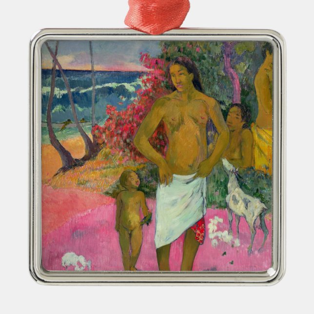 Adorno Metálico Paul Gauguin el | un paseo por el mar, 1902 (Frente)