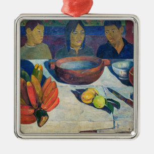 Adorno Metálico Paul Gauguin - La Comida / Los plátanos