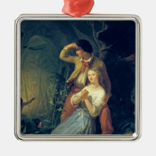 Adorno Metálico Paul y Virginie